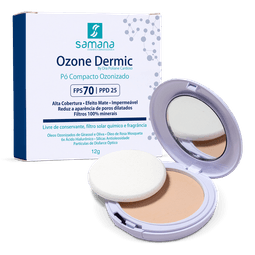 Samana-Po-Compacto-com-Ozonio-Ozone-Dermic-FPS70-Bege